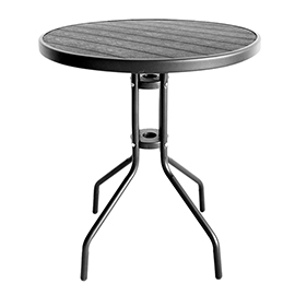 Tavolo ios -  Ø 60 x h 71 cm - grigio - verdelook