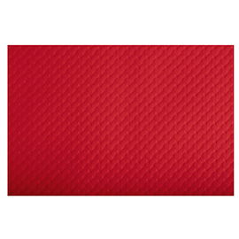 Tovaglietta monouso tiss lack - 30 x 40 cm - carta - rosso - pro nappe - conf. 500 pezzi