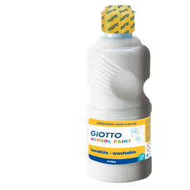 Tempera pronta 250ml lavabile giotto bianco