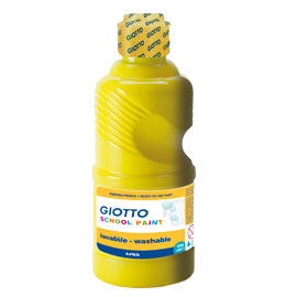 Tempera pronta 250ml lavabile giotto giallo