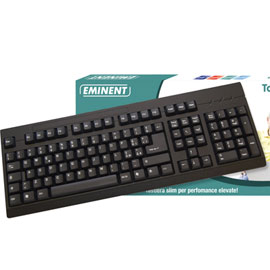 Tastiera professionale ps/2 e usb em3108 eminent