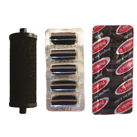 Tampone nero inkroll per prezzatrici smart e printex z