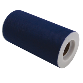 Tulle in rotolo 12,5cmx25mt blu big party