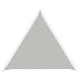 Tenda a vela triangolare ombreggiante - 5 x 5 x 5 mt - cenere - garden friend