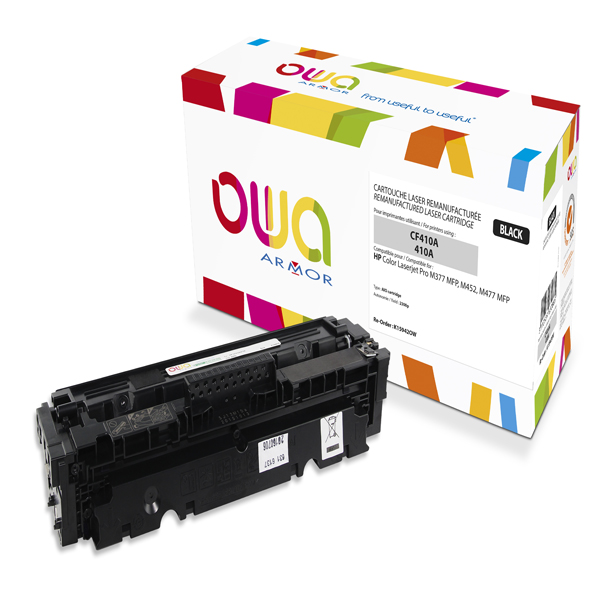 Toner nero armor per hp color laserjet pro m377 m452 m477