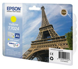 Tanica inchiostro a pigmenti giallo epson durabrite ultra, xl