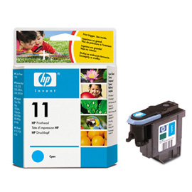 Testina di stampa hp n.11 ciano
