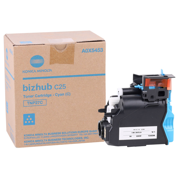 Toner ciano bizhub c25 tnp-27c