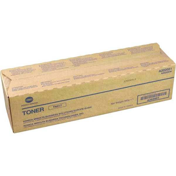 Toner bizhub 223 -283 tn217