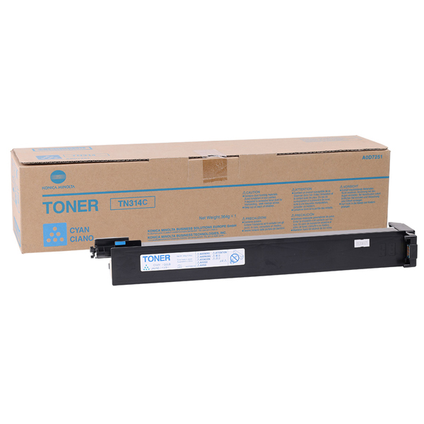Toner ciano bizhub tn314c c353 c355