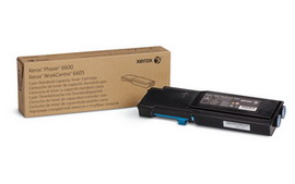 Toner ciano 6600 wc6605 capacita standard