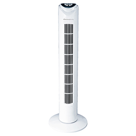 Ventilatore a torretta mf2413tow - da terra - 3 velocità - 45 w - 27 x 81 cm - melchioni family