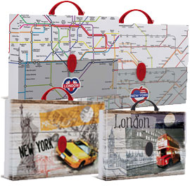 Valigetta polionda city 28x39cm dorso 8cm