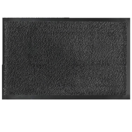 Zerbino asciugapassi nevada 40x70cm grigio antracite velcoc
