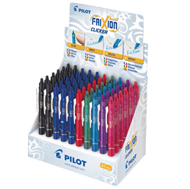 Z99740 expo 60 pz frixion clicker 0,7 colori assortiti pilot
