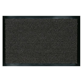 Zerbino asciugapassi nevada 90x150cm grigio antracite velcoc